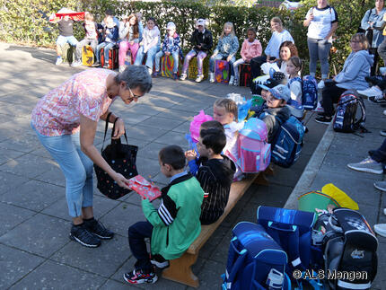 Einschulungsgeschenk vom Förderverein