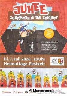 Plakat - Juhee-Zusammen in die Zukunft