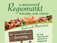 Verkaufsoffener Sonntag und Regio-Markt