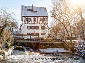 Platz 1: Winterlandschaft vor Kazede von Markus Haile.