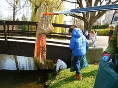 Stadtputzede des Gymnasiums Mengen
