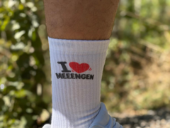 Neue Socken „I love MEENGEN“