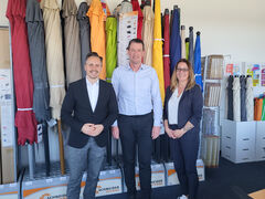 Bürgermeister und Wirtschaftsförderung besuchen Mengener Betriebe 