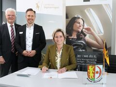 Ministerin informiert sich über Unternehmen und Innovationen im Landkreis Sigmaringen