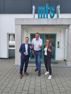 Bürgermeister und Wirtschaftsförderung besuchen Mengener Betriebe