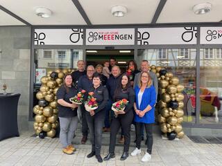 Eröffnung des Pop-Up-Stores in Memgen