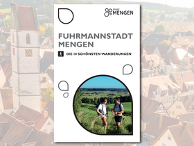 Fuhrmannstadt Mengen – die 10 schönsten Wanderungen - Format A6/36 Seiten