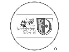 Münze zum Stadtjubiläum als bleibende Erinnerung in Gold, Silber und Kupfer