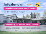 Informationsabend für die ViertklässlerInnen und deren Eltern