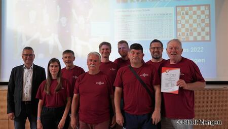 Die Schachfreunde Mengen sind 2022 in die Verbandsliga Süd-Württemberg aufgestiegen. 