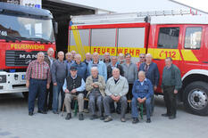 Die Altersabteilung der Feuerwehr Mengen