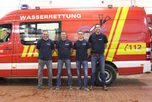 Prüflinge
von links: Tobias Geiger, Manuel Reck, Tobias Leichtle, Florian Eisele