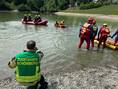 Wasserrettungsübung in Schömberg