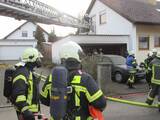 Überlandhilfe Gebäudebrand