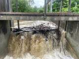 Hochwasser Stadtgebiet Mengen