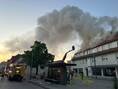 Gebäudebrand mit Menschenrettung