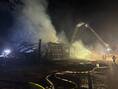 Gefahrgut, Messeinsatz - Brand Lagerhalle