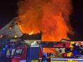 Überlandhilfe Gebäudebrand